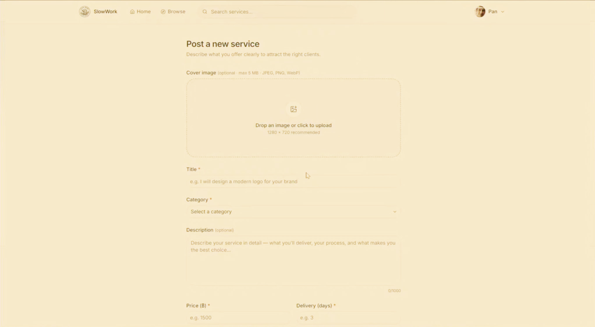 Slowwork - Freelancer Marketplace screenshot 2