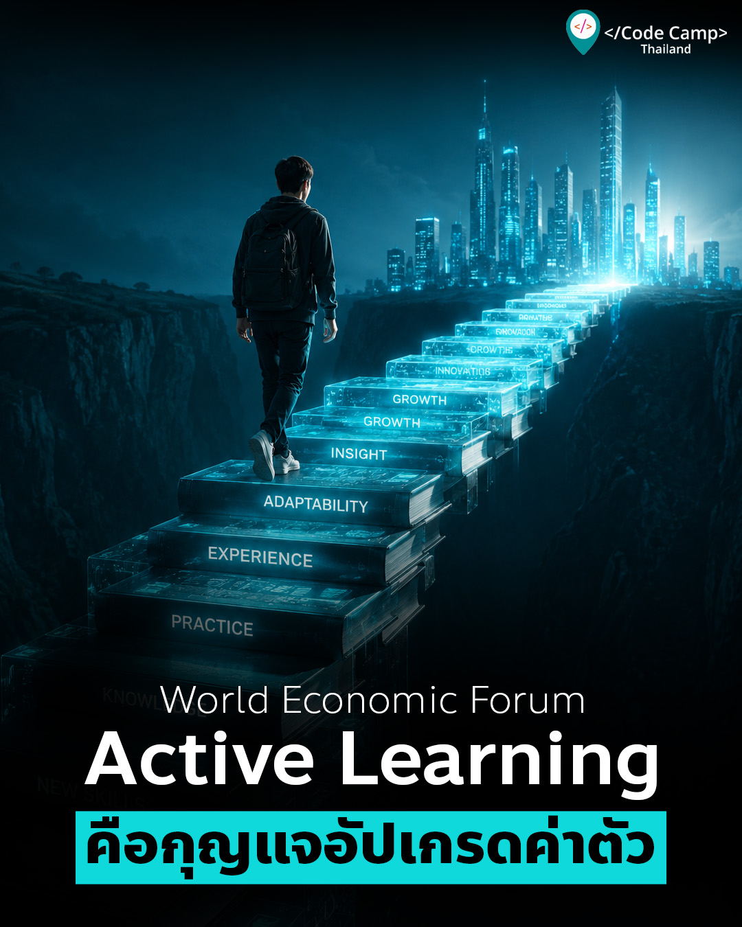 World Economic Forum ชี้: “Active Learning” คือกุญแจอัปเกรดค่าตัว… เมื่อคนที่รอด คือคนที่เรียนรู้อยู่เสมอ